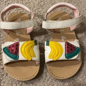 Adorable Toddler girls Olive & Edie sandal size 7T